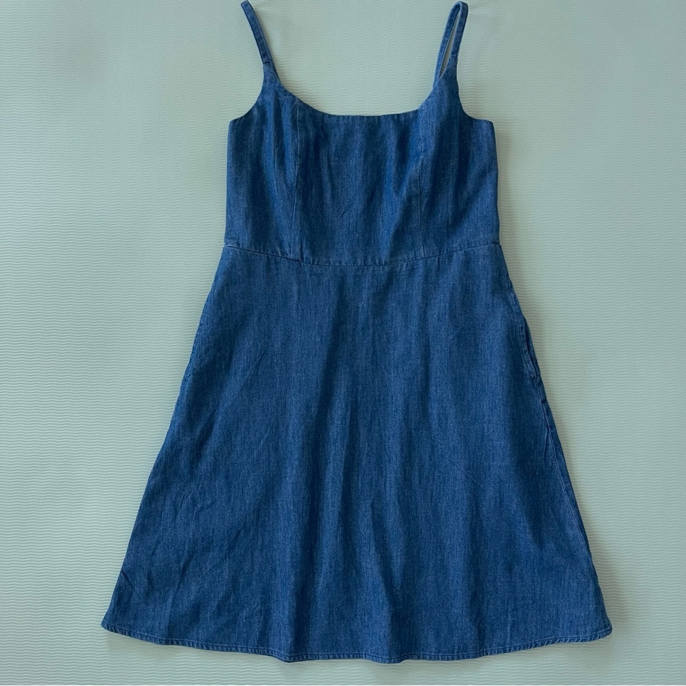 Light Blue Denim Dress